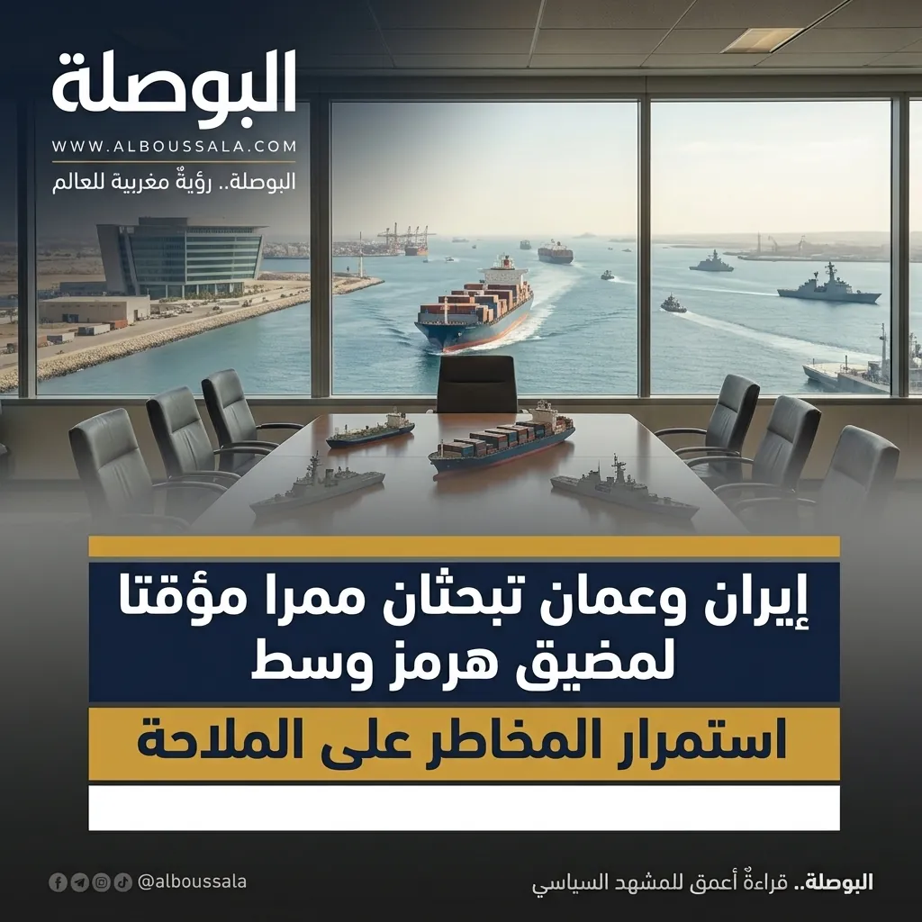 إيران وعمان تبحثان ممرا مؤقتا لمضيق هرمز وسط استمرار المخاطر على الملاحة إيران وعمان Lwsoptimized