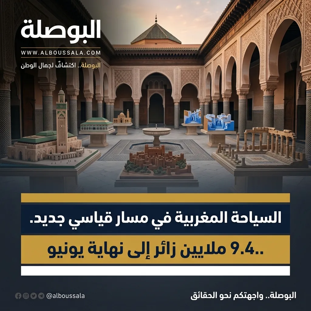 السياحة المغربية في مسار قياسي جديد.. 9.4 ملايين زائر إلى نهاية يونيو سياحة Lwsoptimized