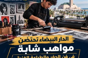 الدار البيضاء تحتضن مواهب شابة في فن الحفر والطباعة الفنية. فن الحفر والطباعة الفنية Lwsoptimized 300x200