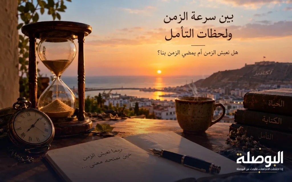 بين سرعة الزمن ولحظات التأمل.. هل نعيش الزمن أم أنه يمضي بنا؟