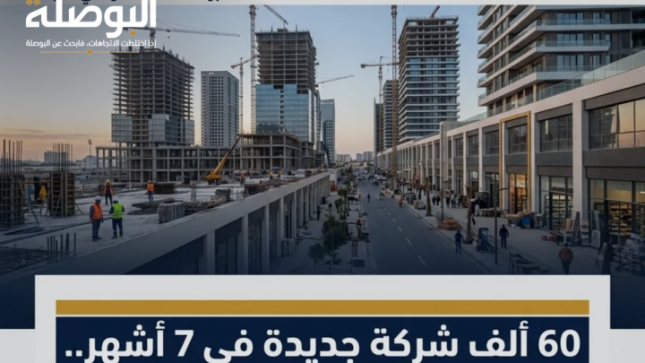 60 ألف شركة جديدة في 7 أشهر.. التجارة والعقار يقودان خريطة المقاولات المغربية 60 ألف شركة جديدة في 7 أشهر.. التجارة والعقار يقودان خريطة المقاولات المغربية