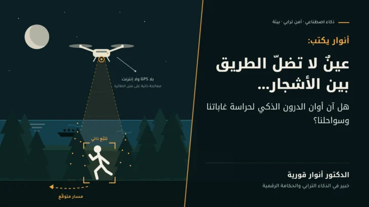 أنوار يكتب: عينٌ لا تضلّ الطريق بين الأشجار… هل آن أوان الدرون الذكي لحراسة غاباتنا وسواحلنا؟