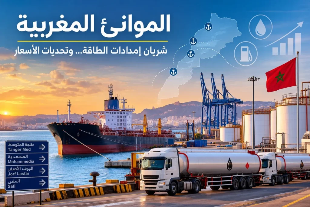 الموانئ المغربية: وفرة في إمدادات الطاقة وضغط متواصل على الأسعار